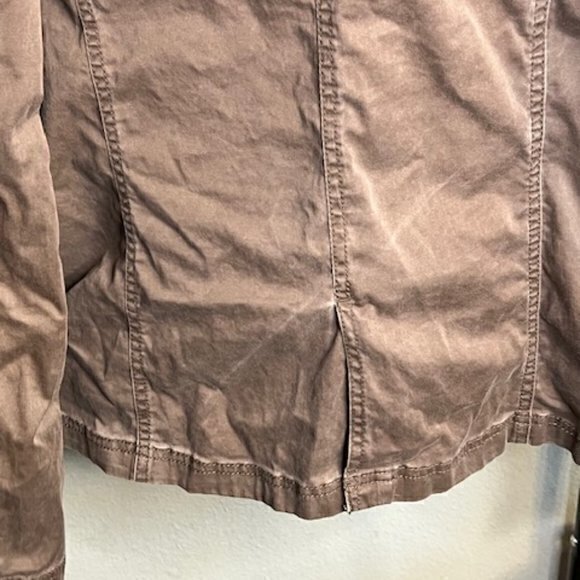 BUNDLE 3 FOR $18 Womens Brown Jacket Large Button Up Four Pocket Western - Picture 13 of 13